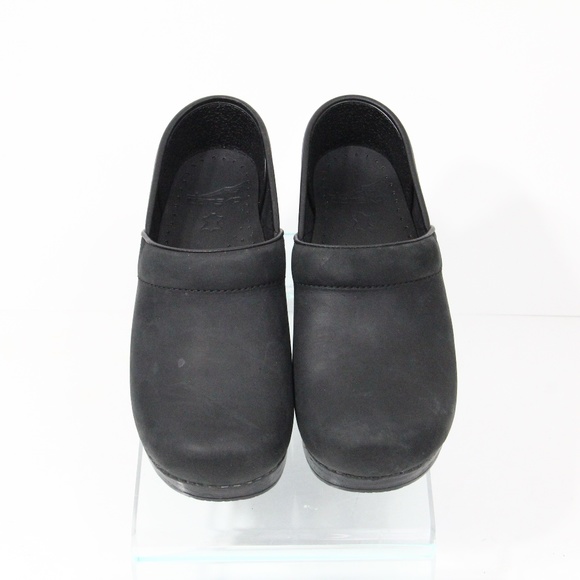 Dansko Professional Clogs Black Oiled Leather Women Work Shoes EU 37 - Picture 4 of 10